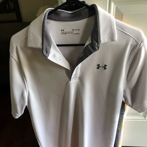 4 under armour golf polos size small